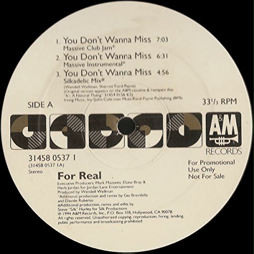 You Don't Wanna Miss [12 [Vinyl Single] von A&M