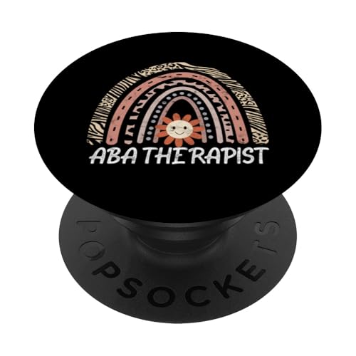 ABA Therapie Angewandte Verhaltenstherapie ABA Therapeut PopSockets Klebender PopGrip von ABA Therapy Gifts for Women and Men