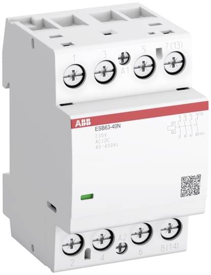 ABB Inst.-Schütz 230V 63A 4S/0Ö brummfrei ESB63-40N-06 von ABB Stotz-Kontakt / Striebel