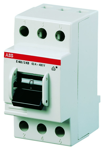 ABB E463/3KB Hauptschalter 3S,63A,400VAC von ABB