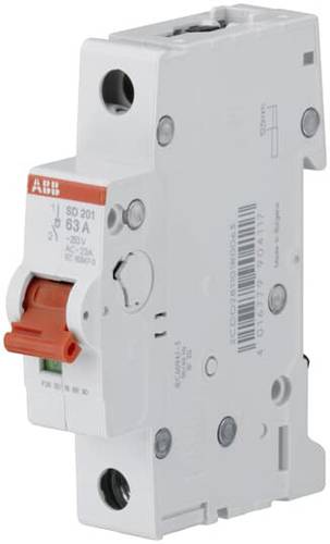 ABB Lasttrennschalter Grau 1polig 32A 1 Schließer 2CDD281101R0032 von ABB