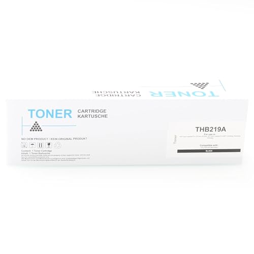 ABC Kompatibler Toner für HP 219A 219X Schwarz (OHNE CHIP) für HP Color Laserjet Pro 3201dw 3202dw MFP 3302fdng 3302fdwg 330sdwg von ABC