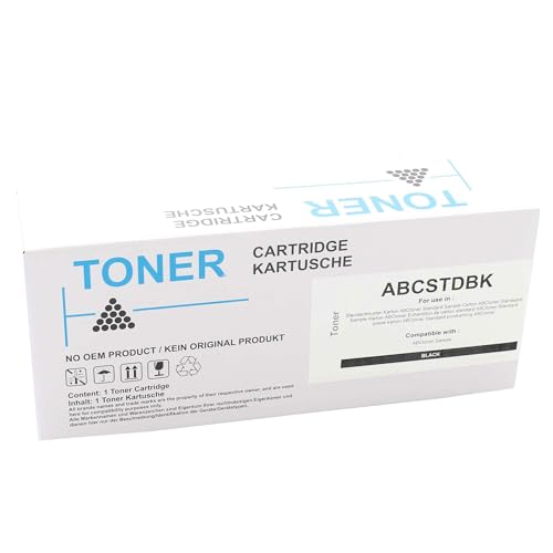 ABC Kompatibler Toner (MIT CHIP) für Lexmark C3220K0 Schwarz für C3224dw C3226dw MC3224adwe MC3224dwe MC3224i MC3324adwe MC3326adwe MC3326i MC3426adw MC3426i von ABC