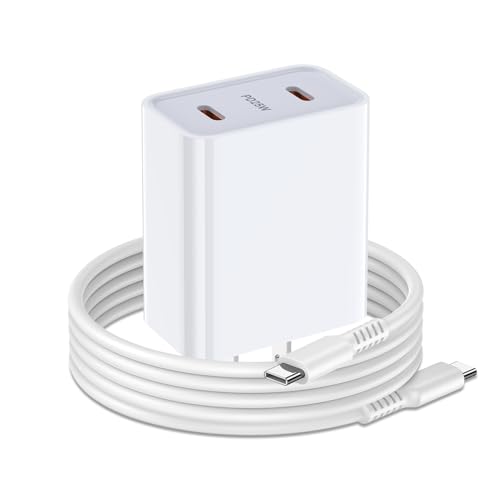 USB C Ladekabel Schnellladekabel für iPhone 16e 16 Pro Max 16 Plus 15 Pro Max 15 Plus, für iPhone 16e Ladekabel 25 W Dual Ports Typ C iPhone 16 Ladeblock 1,8 m USB C auf C Stromkabel USB C Ladekabel Schnellladekabel für iPhone 16e 16 Pro Max 16 Plus 15 Pro Max 15 Plus, für iPhone 16e Ladekabel 25 W Dual Ports Typ C iPhone 16 Ladeblock 1,8 m USB C auf C Stromkabel von ABCPOW