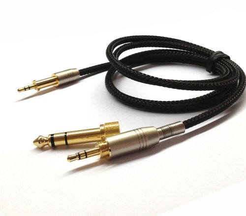 "ABLET Ersatz-Audio-Upgrade-Kabel, kompatibel mit AKG K450 K451 K452 K480 Q460 Kopfhörern, 1,2 m von ABLET