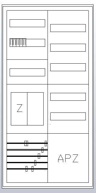 ABN Komplett-Schrank EFH/eHZ S27EA311 von ABN