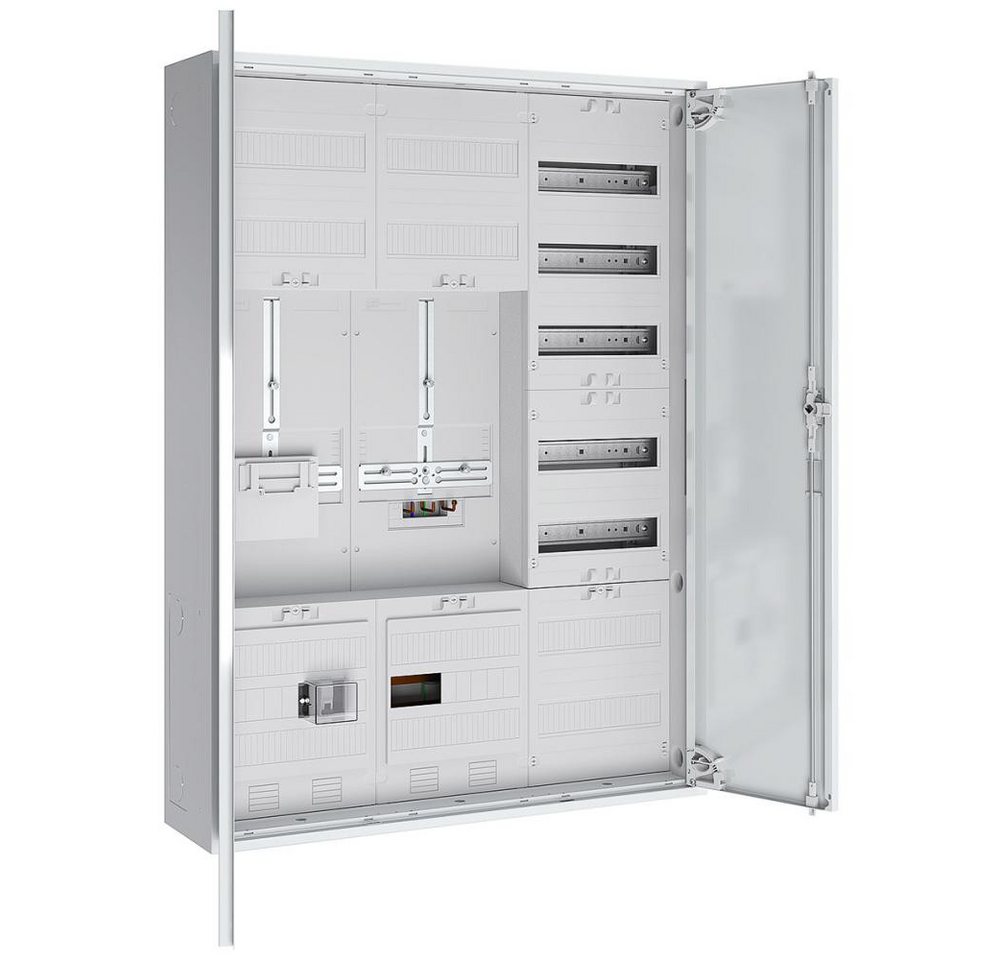 ABN Verteiler ABN Zählerschrank 3Pkt 1Z 1T 1V 1APZ, HLAK/Kanal IP43 SK2, 5-polig, B von ABN