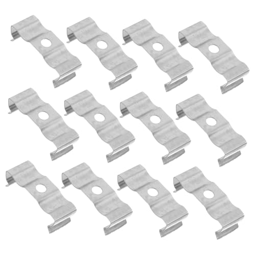 ABOOFAN 30 Stück Metall Lampenklemmen Clip Für LED Lichtröhre LED Leuchten Befestigungsklemmen Röhrenlampen Clip Röhrenleuchten Halterung Halterungsclip Für Deckenleuchte LED ABOOFAN 30 Stück Metall Lampenklemmen Clip Für LED Lichtröhre LED Leuchten Befestigungsklemmen Röhrenlampen Clip Röhrenleuchten Halterung Halterungsclip Für Deckenleuchte LED von ABOOFAN