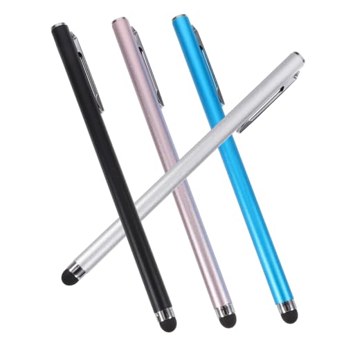 ABOOFAN 4 Stück Kapazitiver Stift Touchscreen-Stifte Bildschirm-Touch-Stift Eingabestift bequemer Stylus-Stift Bildschirmschreibstift Universal- Tablette elektronischer Bildschirm Plastik von ABOOFAN