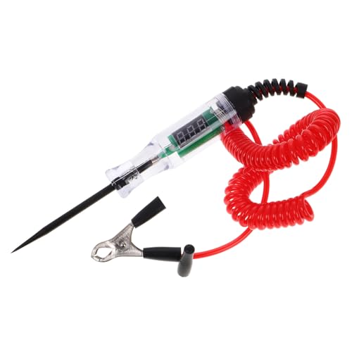 ABOOFAN Bleistift testen kfz spannungsprüfer Kfz-Testlicht Spannungssucher-Glühbirne Power-Tester-Stift Teststift Tester für elektrische Schaltungen Gleichspannungsanzeige Plastik ABOOFAN Bleistift testen kfz spannungsprüfer Kfz-Testlicht Spannungssucher-Glühbirne Power-Tester-Stift Teststift Tester für elektrische Schaltungen Gleichspannungsanzeige Plastik von ABOOFAN