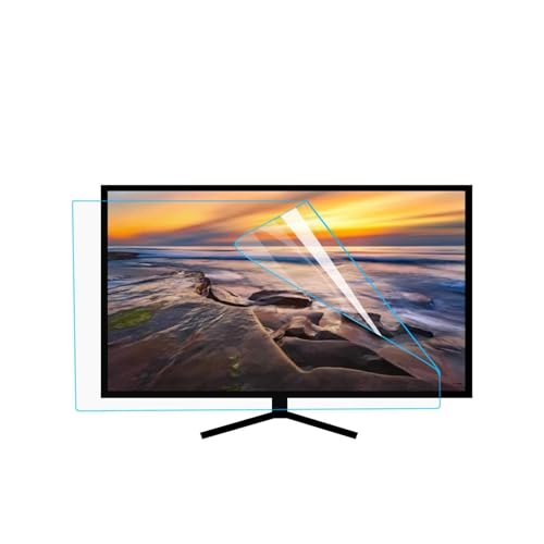 Anti-Blu-ray-Augenschutzfolie TV-Blendschutz-LCD-TV-Bildschirm Geeignet für 32-75-Zoll-Anti-Fingerabdruck-Augenschutzfolie von ABOWKAY