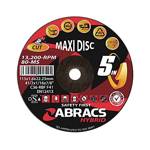 ABRACS HY11525DM Hybrid "3in1" Multi Disc 115 x 2,5 x 22mm DPC Metall von ABRACS