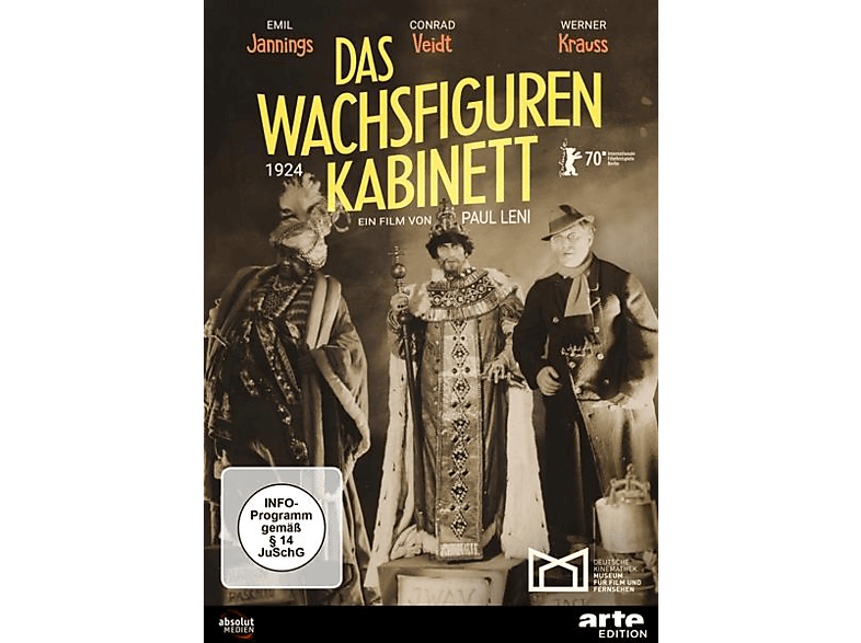 Das Wachsfigurenkabinett (1924) DVD von ABSOLUTMED