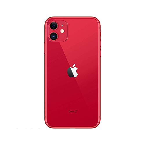 ABUSVEX Original Rückglas-Ersatz für iPhone 11, alle Träger mit vorinstalliertem Kleber und Reparaturwerkzeug für iPhone 11, Rot von ABUSVEX