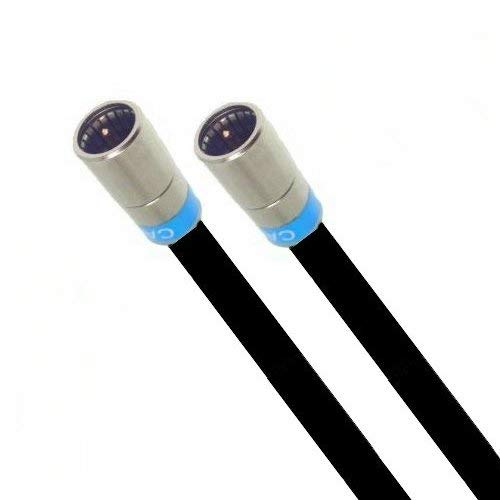 Fritz!Box 6690 Cable Router Netzwerk Anschlusskabel Premium Kabel 8K Cabelcon Schnellstecker Schwarz 7 Meter von AC-Sat-Corner