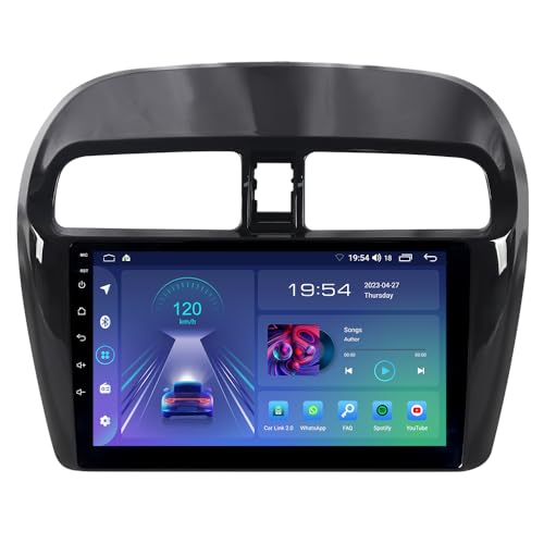 ACAVICA 2+32GB 9 Zoll Android 12 Radio für Mitsubishi Mirage Space Star 2012-2023 Dodge Attitude 2015-2023 GPS Navigator Sat NAV mit Wireless Carplay Bluetooth WiFi DSP USB FM von ACAVICA
