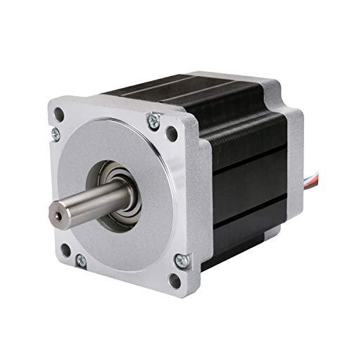 ACT Motor GmbH 1PC Nema34 Stepper Motor 34HS9820 6.3Nm 100mm 2.8A 4Phase 8-Leads Dual Flat Shaft φ14mm CNC Router Maschine Automation Robot von ACT Motor