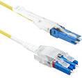 ACT 1.5 meters Singlemode 9/125 OS2 Polarity Twist uniboot duplex fiber patch cable with CS - LC connectors (RL1151) von ACT