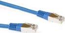 ACT Blue 0.5 meter F/UTP CAT5E patch cable with RJ45 connectors. Cat5e f/utp lszh blue 0.50m (IB7600) von ACT