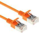 ACT Orange 10 meter LSZH U/FTP CAT6A datacenter slimline patch cable snagless with RJ45 connectors (DC7110) von ACT