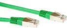 ACT Patchcord SSTP Category 6 PIMF - Green 1.50M 1.5m Gr�n Netzwerkkabel (FB9751) von ACT