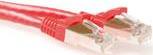 ACT Red 25 meter LSZH SFTP CAT6A patch cable snagless with RJ45 connectors. Cat6a s/ftp lszh sng rd 25.00m (FB7525) von ACT