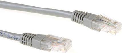 ACT UTP CAT6A 0.25m 0.25m Cat6a U/UTP (UTP) Grau Netzwerkkabel (IB3452) von ACT