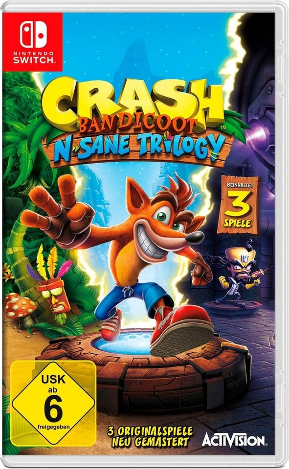 Crash Bandicoot N. Sane Triology Nintendo Switch von ACTIVISION BLIZZARD