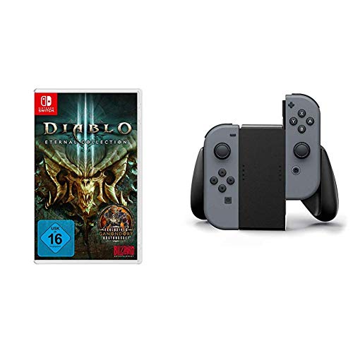 DIABLO III: Eternal Collection - [Nintendo Switch] & Nintendo Switch Joy-Con Comfort Grip (Schwarz) von ACTIVISION