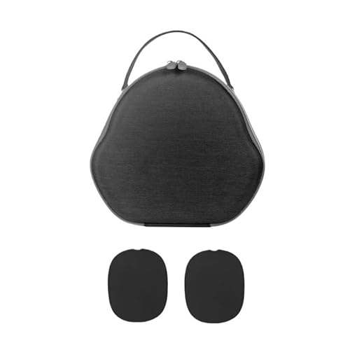 Kopfhörerhüllen, Kopfhörertasche, langlebige und praktische Lösung zur Aufbewahrung von Kopfhörern, Kopfhörerzubehör(Black) von AD-BCrbgen