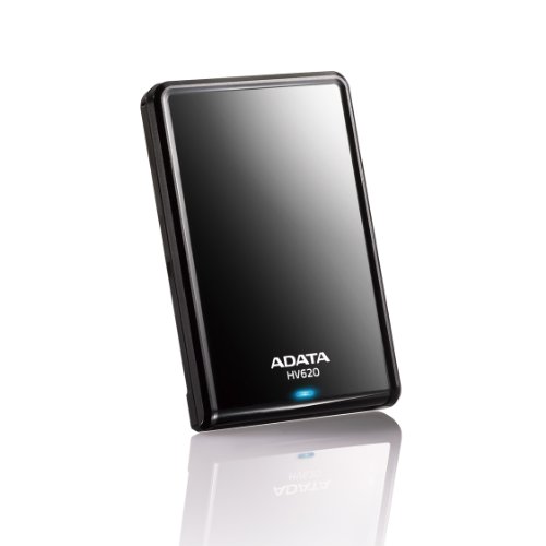 ADATA AHV620-500GU3-CBK DashDrive HV620 externe Festplatte 500GB (6,4 cm (2,5 Zoll), USB 3.0) schwarz von ADATA