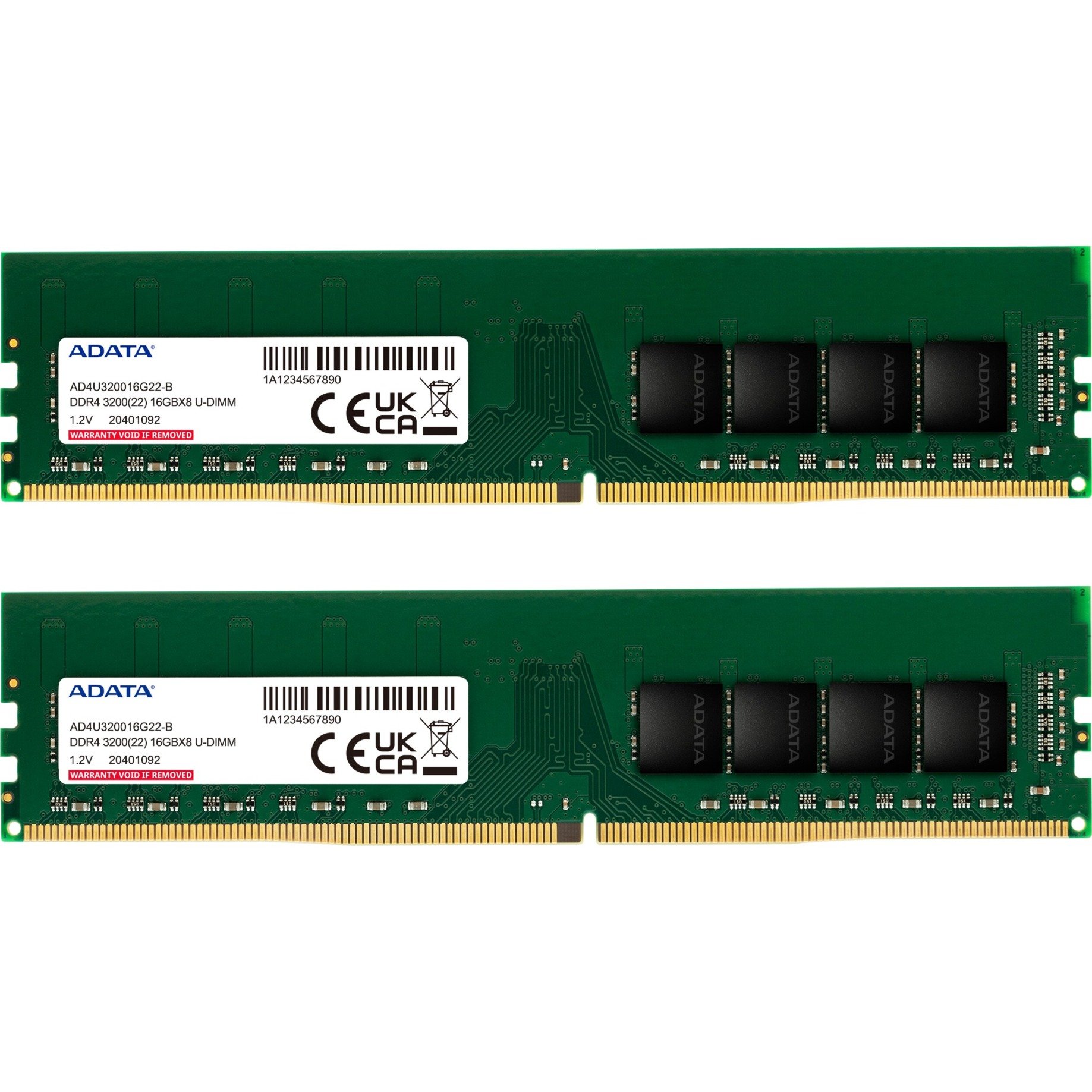 DIMM 32 GB DDR4-3200 (2x 16 GB) Dual-Kit, Arbeitsspeicher von ADATA