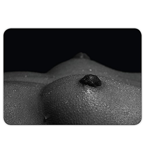 Addies XXL Gamer Mousepad"Hot Girl" - Gaming Mauspad mit Kautschuk Untermaterial - 40x28cm von ADDIES