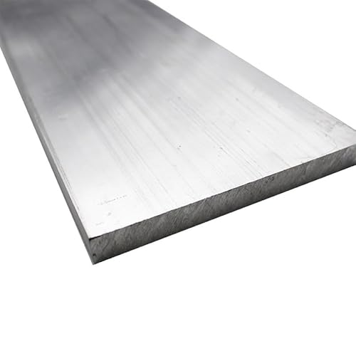 Aluminiumblech/-platte, Aluminiumblechplatte, 6061 Aluminiumplatte, Flachstange, Dicke 2 mm bis 12 mm, quadratische Aluminium-Flachstange for Mühle, Länge 20 Zoll, Aluminiumblock, 1 Stück (6 x 40 x 49 von ADFVGG