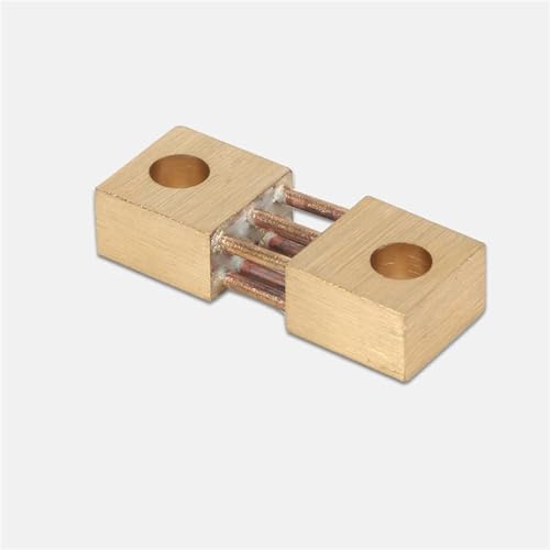 FL-19 Shunt 75A 100A 100A 200A 300A 400A 500A 75mV Schweißmaschine Messing Widerstand DC Shunts for Aktuelle Analog Panel Meter 1Pcs(300A) von ADGVECNF