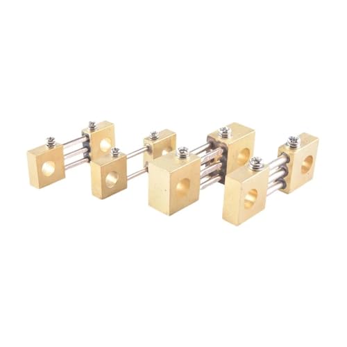 FL-19A Shunt 100A 200A 300A 400A 500A 600A 750A 75mV Schweißmaschine Messing Widerstand DC Shunts for Aktuelle Analog Panel Meter 1Pcs(750A) von ADGVECNF