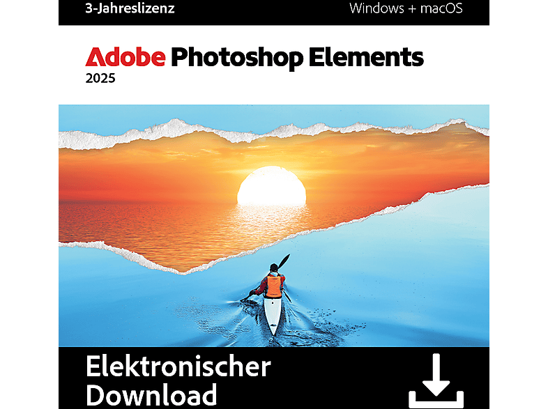 PHOTOSHOP ELEMENTS 2025 3Y - [PC/MAC] von ADOBE