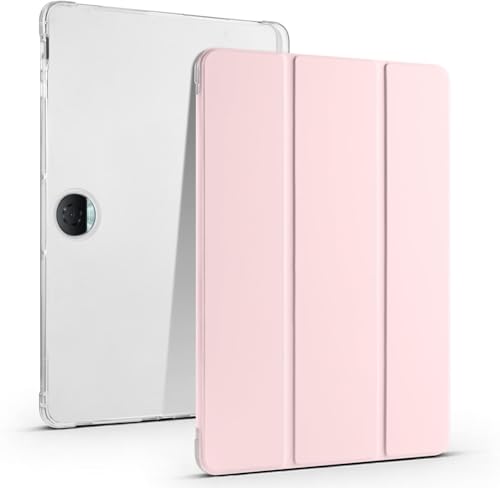 Tablet-Hülle Kompatibel mit Huawei Honor MagicPad 2 12,3 Zoll 2024 Hülle, schlanke, leichte Schutzhülle, Smart Cover, stoßfeste Abdeckung mit transparenter Rückschale mit Stifthalter, automatischem Au von ADVDJBV