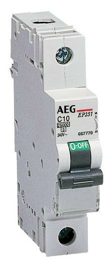 AEG EP61 C25 LS-Schalter 6kA 1P 25A von AEG