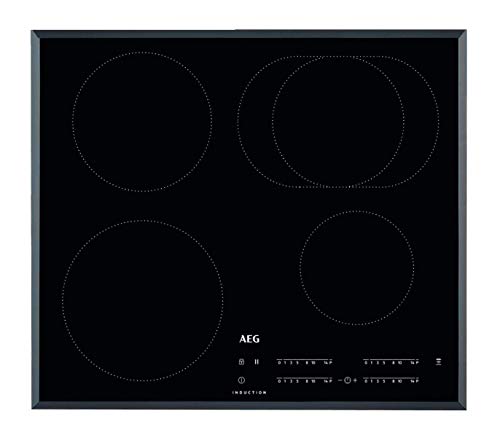 AEG IKB64411FB Autarkes Kochfeld / Induktion / Hob²Hood / Slider-Bedienung / 60 cm / Facetten-Design / 4 Kochzonen / Powerfunktion / Kindersicherung von AEG