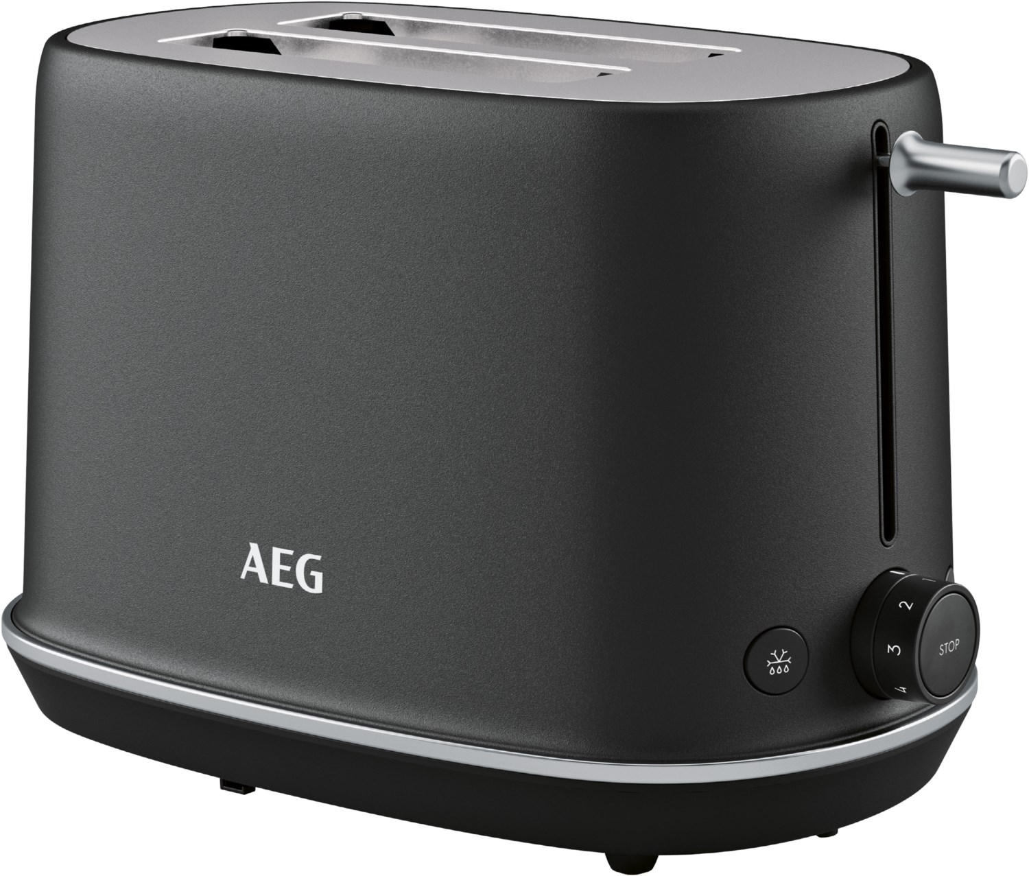 T7-1-6BP Kompakt-Toaster black pearl von AEG