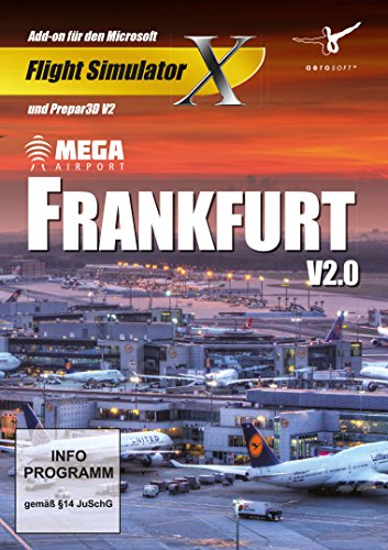 Flight Simulator X - Mega Airport Frankfurt V2.0 (Add - On) - [PC] von AEROSOFT