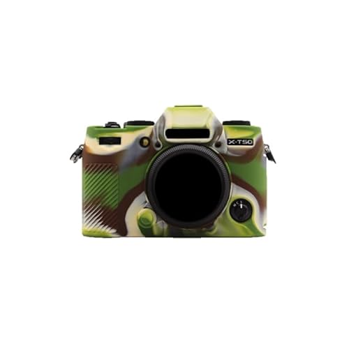 Kamera-Schutzhülle für Fujifilm X-T50 spiegellose Kamera, weich, Camouflage, Grün von AFGRAPHIC