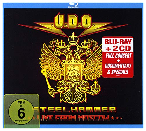 Steelhammer-Live from Moscow (Blu-Ray+2cd Digipa von AFM
