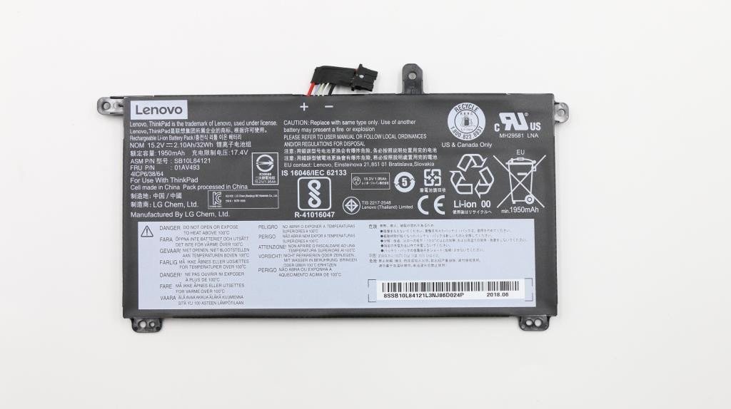 AGI Original Akku für Lenovo ThinkPad P51s(20HBA00MCD) Akku Akku von AGI