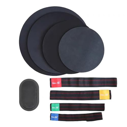 Drum Mute Pad Drum Übung Pad Schalldämpfer Schalldichte Trommel Übung Pad Set Trommel Schalldämpfer Dämpfer Einfach Zu Bedienen von AGONEIR