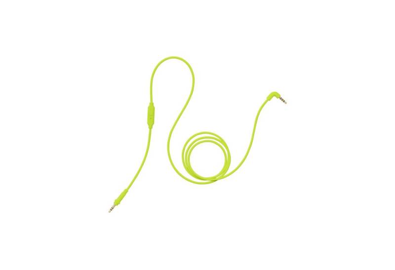 AIAIAI DJ-Kopfhörer (C17 - straight, neon yellow 1,2 m w. Mic - Ersatzkabel für DJ) von AIAIAI