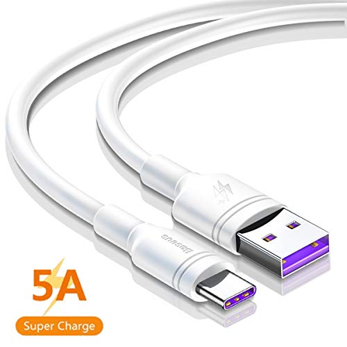 AICase USB Typ C Kabel 5A,USB C Kabel auf USB 3.0,Superladung und Datenübertragung USB C Ladekabel für Huawei Mate 9, MacBook,Galaxy S9/S8 und mehr (2M) von AICase