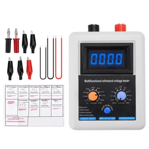 AIDNTBEO 0V-3500V-IGBT Transistor-Tester, Spannungsprüfer, Diode, MOS-Transistor, MOV, NIMOS/PMOS/IGBT (blau) von AIDNTBEO