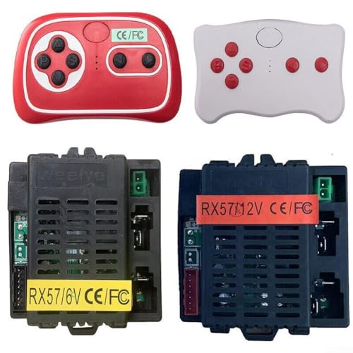Authentischer 2 4G Bluetooth-Sender welye RX57 6V 12V Empfänger für Kinder Elektroauto (RX57 6V Empfänger) von AIDNTBEO